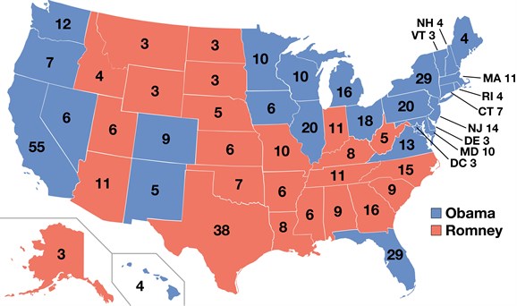 Electoral College 2012